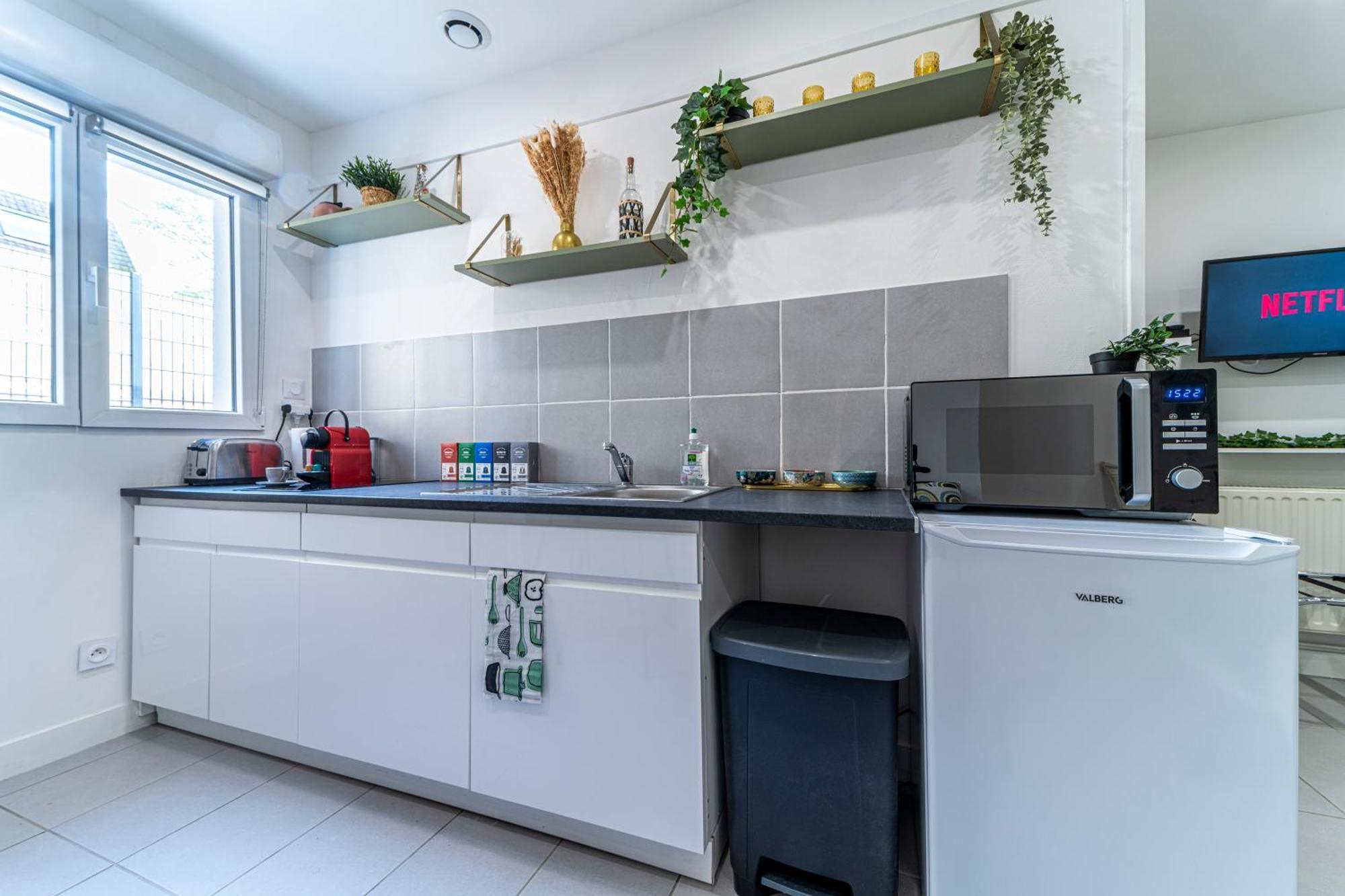Le Cosy - Free Parking - Proche Gares Lille - Netflix - Wifi Apartment Mons-en-Baroeul Екстериор снимка