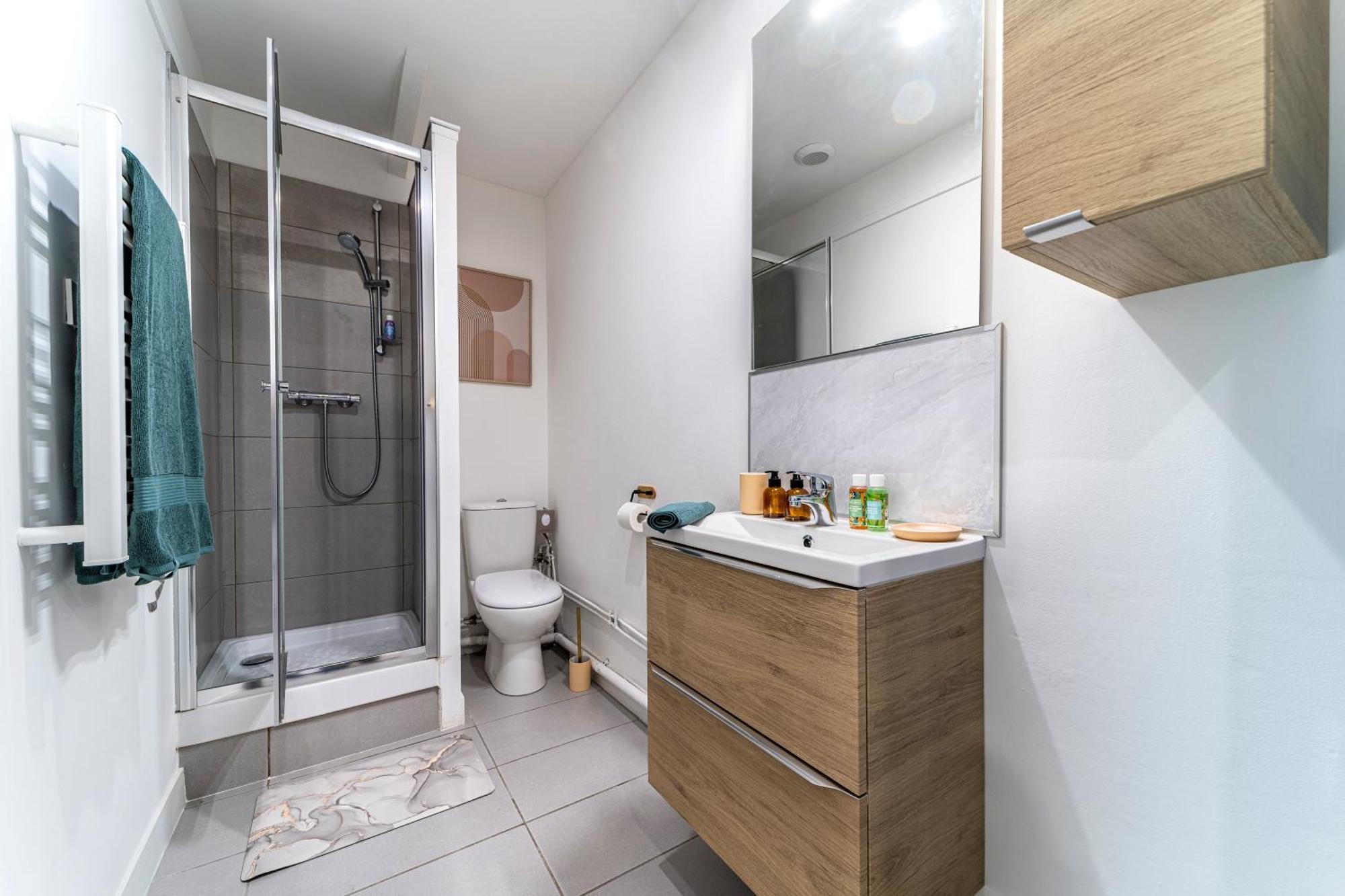 Le Cosy - Free Parking - Proche Gares Lille - Netflix - Wifi Apartment Mons-en-Baroeul Екстериор снимка